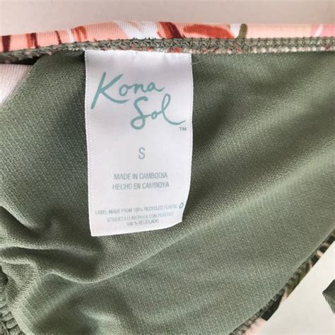 Kona Sol Swim Kona Sol Tropical Floral Bikini Poshmark