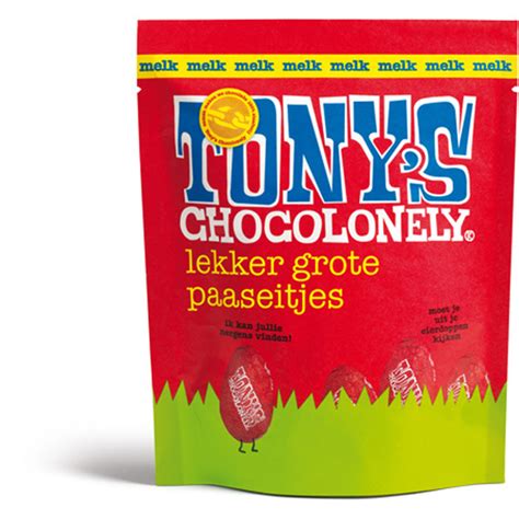 Tony S Chocolonely Paaseitjes Zak Melk 180g