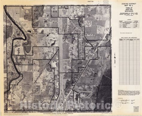 Map : Grafton, Wisconsin 1984 2, Zoning District map ... Town of ...