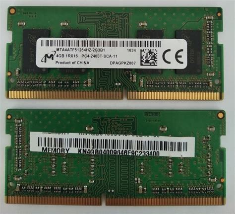 Pamięć RAM 8GB (2x4GB) 2400 MHz DDR4 Laptop - 12902206686 - oficjalne ...