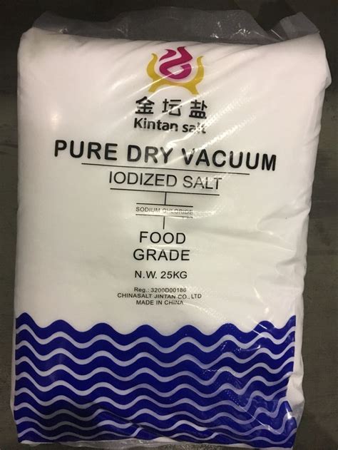 Pure Dried Refined Salt Sodium Chloride Packed In Kgs Pp Pe