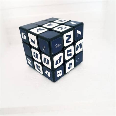 Rubiks Cube Calendar Etsy