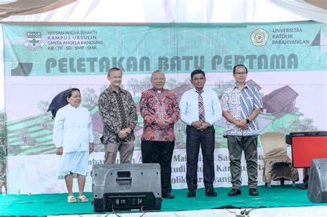 Unpar Officially Begins Building Educational Facilities In The Capital