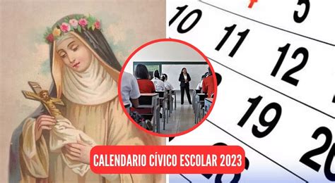 Santa Rosa de Lima y otras fechas destacadas del Calendario Cívico