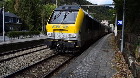 CFL 3006 IC Rijtuigen Vertrekken Van Station Rivage YouTube