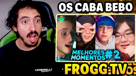 Melhores Momentos Da Frogg 2 Froggs Tv Leozin React Youtube