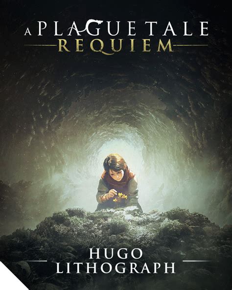 A Plague Tale Requiem Hugo De Rune Lithograph Focus Entertainment