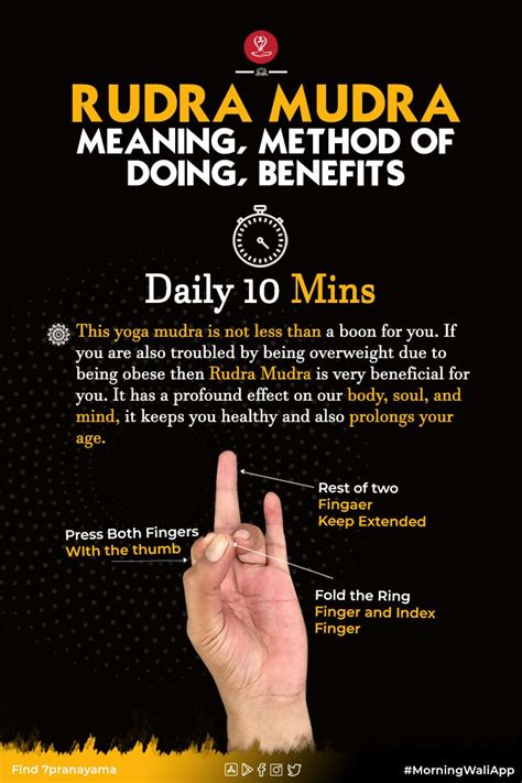 Benefits Of Rudra Mudra Rudra Mudra Is A Wonderfully Applicable Mudra