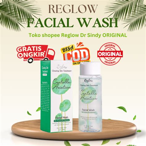 Jual Original Reglow Facial Wash Pembersih Wajah Ml Shopee Indonesia