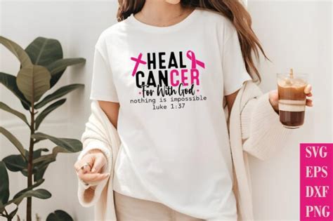 Heal Cancer Svg Breast Cancer Svg Png Graphic By Creative Artist