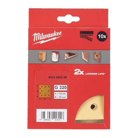milwaukee premium hiomapaperi xmm tarrakiinnitys kpl
