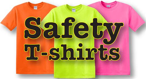 Safety T-Shirts with Your Logo | Greek Corner Printing