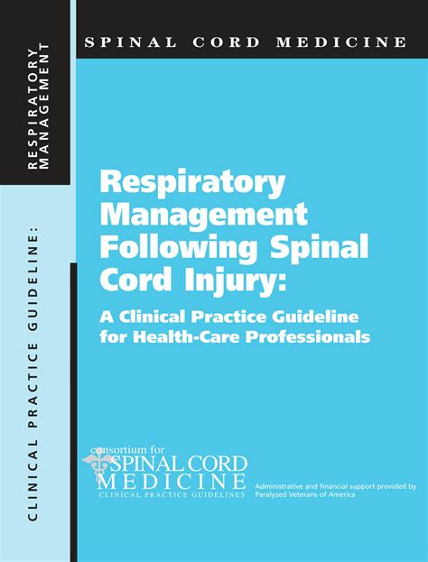 SOLUTION: Spinal cord medicine respiratory management following spinal