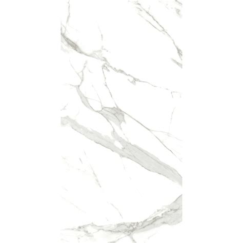 Belgravia Polished Statuario Marble Effect Tiles Floor & Wall 120x60cm