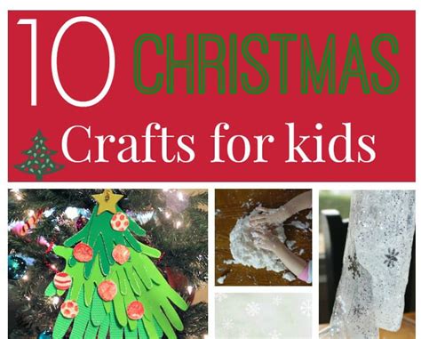 10 Christmas Crafts for Kids - 5 Minutes for Mom