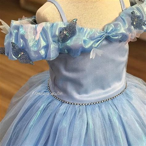 Vestido Infantil Princesa Cinderela Filme | Floresça Ateliê - Floresça ...