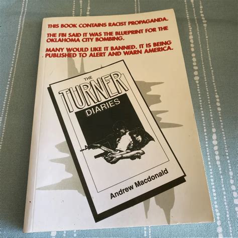 Andrew Macdonald Turner Diaries - The Turner Diaries by Andrew Macdonald