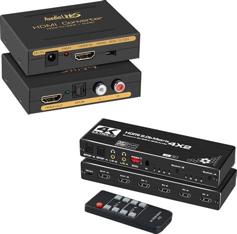 Amazon Avedio Links 4K HDMI Audio Extractor Splitter Avedio