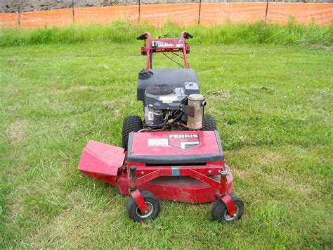 Ferris 32 Hydrocut Gas Powered Hydrostatic Walk Behind Mower Ebay