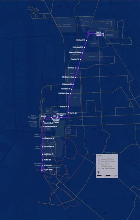 Complete Guide to Public Transit Lines in Baton Rouge, LA 23