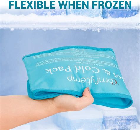 Comfytemp Neck And Shoulder Ice Pack Reusable Hot Cold Therapy Wrap For Pain Relief And