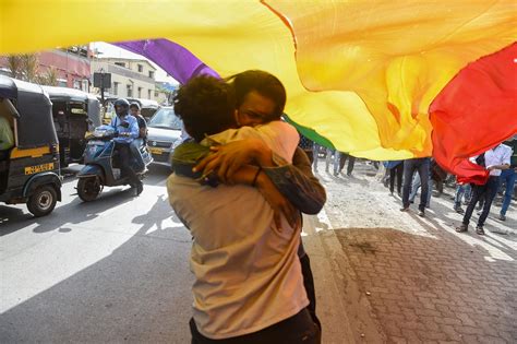 India Celebrates Decriminalisation Of Gay Sex After Supreme Court Ruling In Pictures The