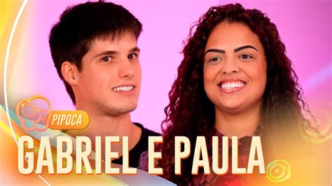 Gabriel E Paula São Do Grupo Pipoca Do Bbb23 Conheça Os Brothers