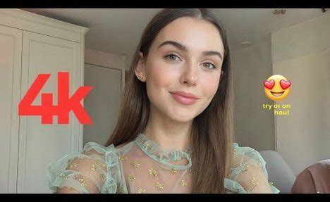 K Amazing Transparent Try On Haul Monokini Try On Haul Try On Haul Transparent Lingerie