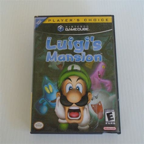 Luigi's Mansion, for Nintendo Gamecube, Mario Brothers