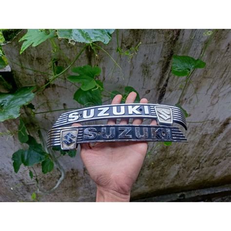 Jual Emblem Logo Simbol Tangki Suzuki Fr Fr Fr Original Shopee