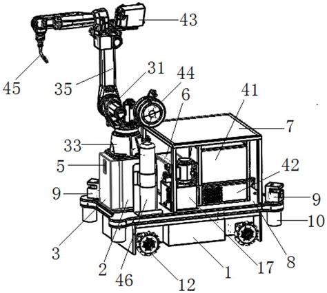 一种智能全向移动焊接机器人的制作方法