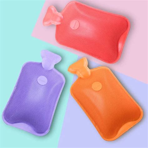 New Water Injection Warm Hands Hot Water Bottle Cute Cartoon Hand Warmer Hot Water Bottle And