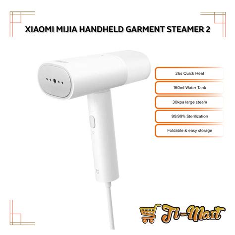 Xiaomi Mijia Handheld Garment Steamer 2 Portable Foldable Mite Removal ...