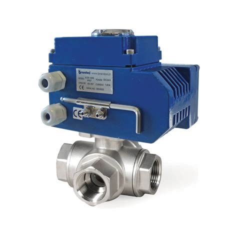 Valvole A Tre Vie INOX Con Attuatore Elettrico Valvole INOX Hot Cold Srl