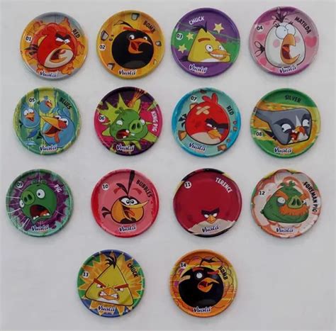 Set De Tazos De Angry Birds De Vuala Mercadolibre