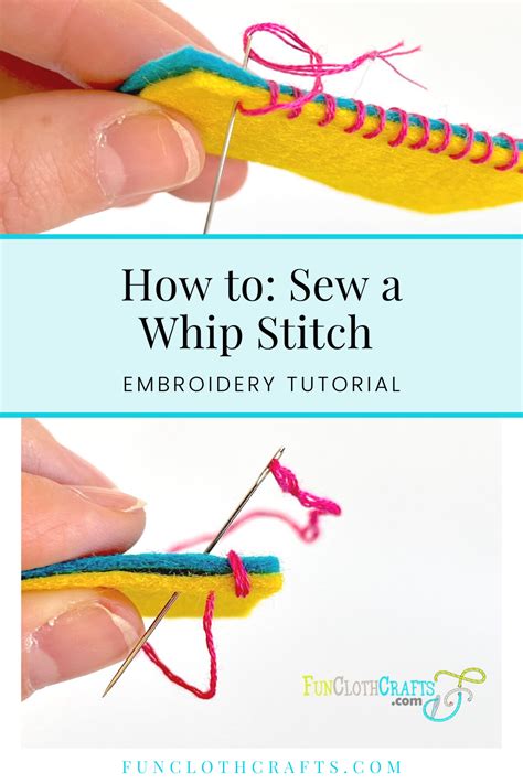 Whip Stitch Artofit