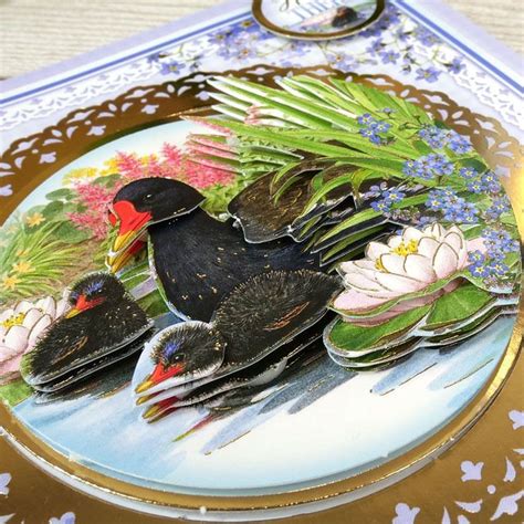 Delightful Birds A New Season Decoupage Card Kit Hunkydory Crafts
