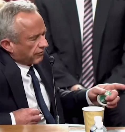 Redpilled Patriot RFK Pops a Zyn During Senate Confirmation Hearing, by