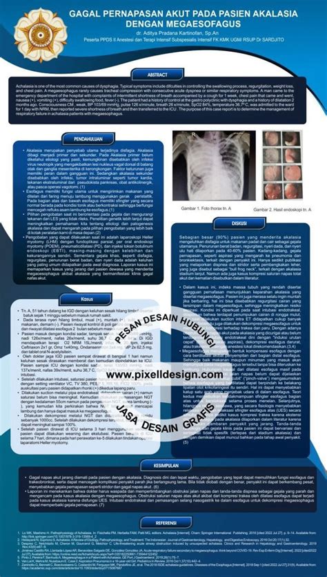 Contoh Poster Ilmiah Kedokteran Homecare24