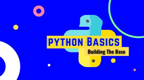 Основы Python: создание основы