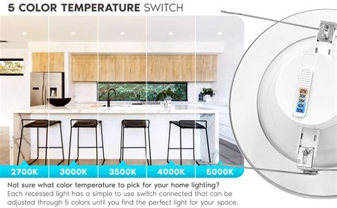 Luxrite Inch Led Recessed Retrofit Downlight W W Cct Color