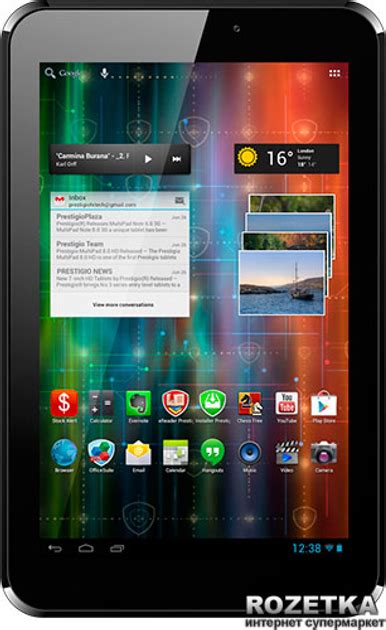 Планшет Prestigio MultiPad 2 Pro Duo 7.0 Black (PMP5670C_BK_DUO) – фото ...