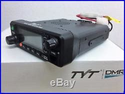 TYT MD9600 Dual Band DMR/Analog 144 & 430 MHz Mobile Radio USB cable US ...