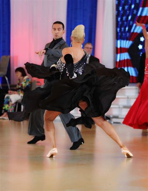 Charlene Proctor And Mikhail Zharinov Dance The American Smooth Tango At The Virginia State