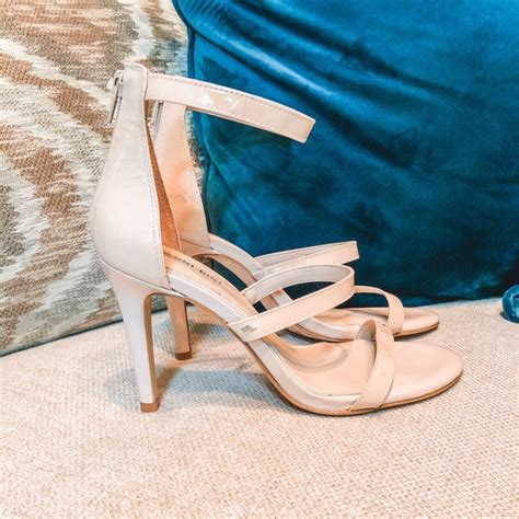 Gianni Bini Shoes Gianni Bini Nude Strappy Heels Poshmark
