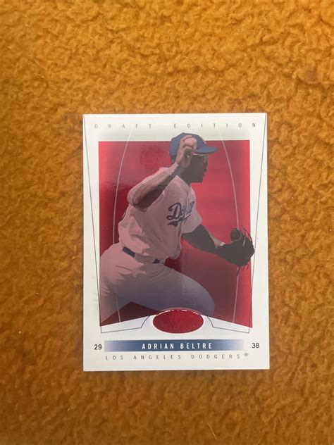 Fleer Hot Prospects Red Hot Adrian Beltre Los Angeles Dodgers