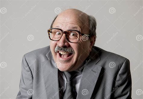 Portrait Of Happy And Cheerful Senior Mature 60s Business Man Smiling