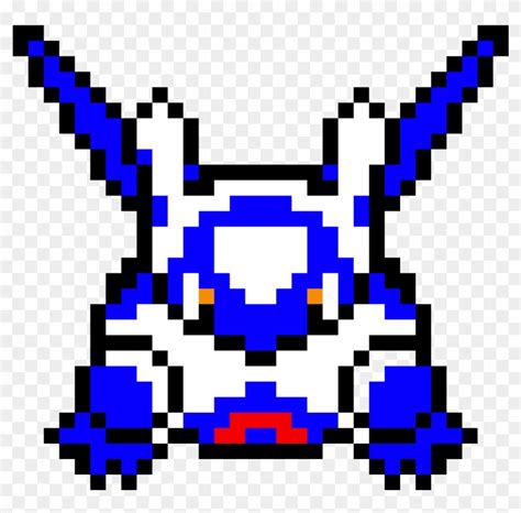 Latios Pixel Art Minecraft Pokemon Latias Hd Png Download