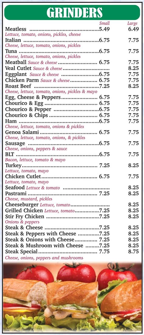 Atlas Pizza Fall River Menus