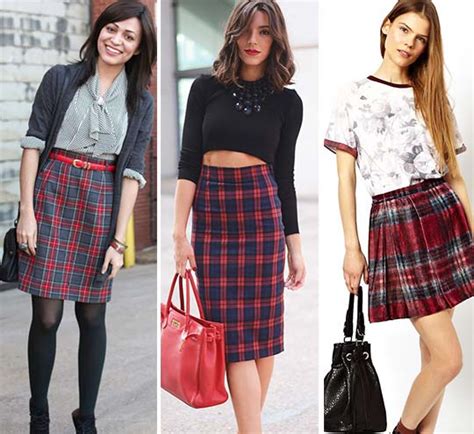 Шотландская юбка: с чем носить